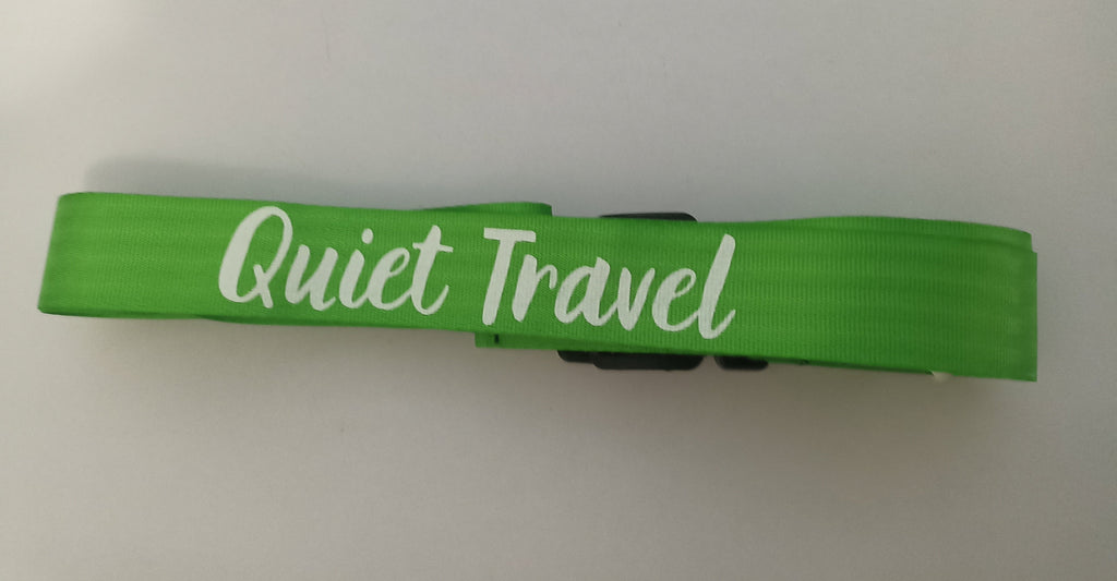 Pack sécurité : Etiquette de bagage + sangle de bagage